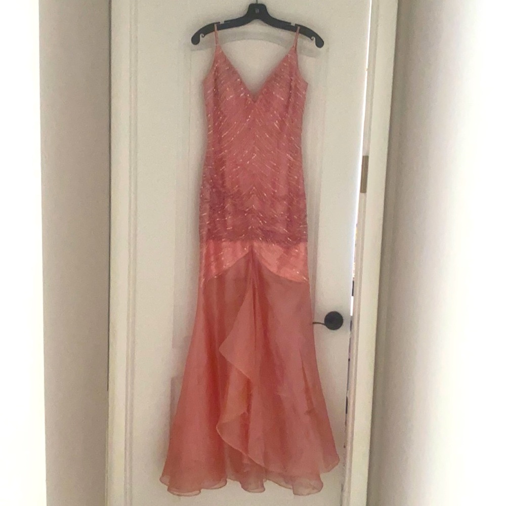 Fancy evening party mermaid fitted dress